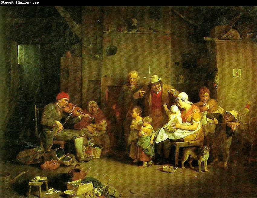 Sir David Wilkie the blind fiddler